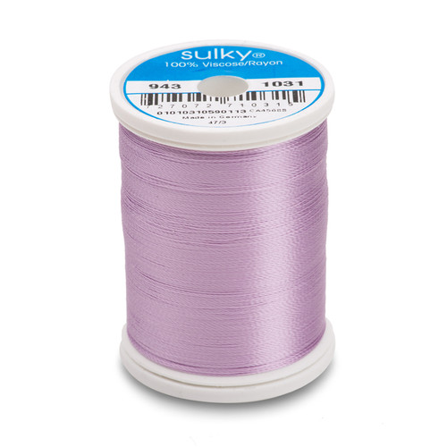 サキナ lavender Sulky 40 Wt. Rayon Thread- Lavender - 850 yd. Spool